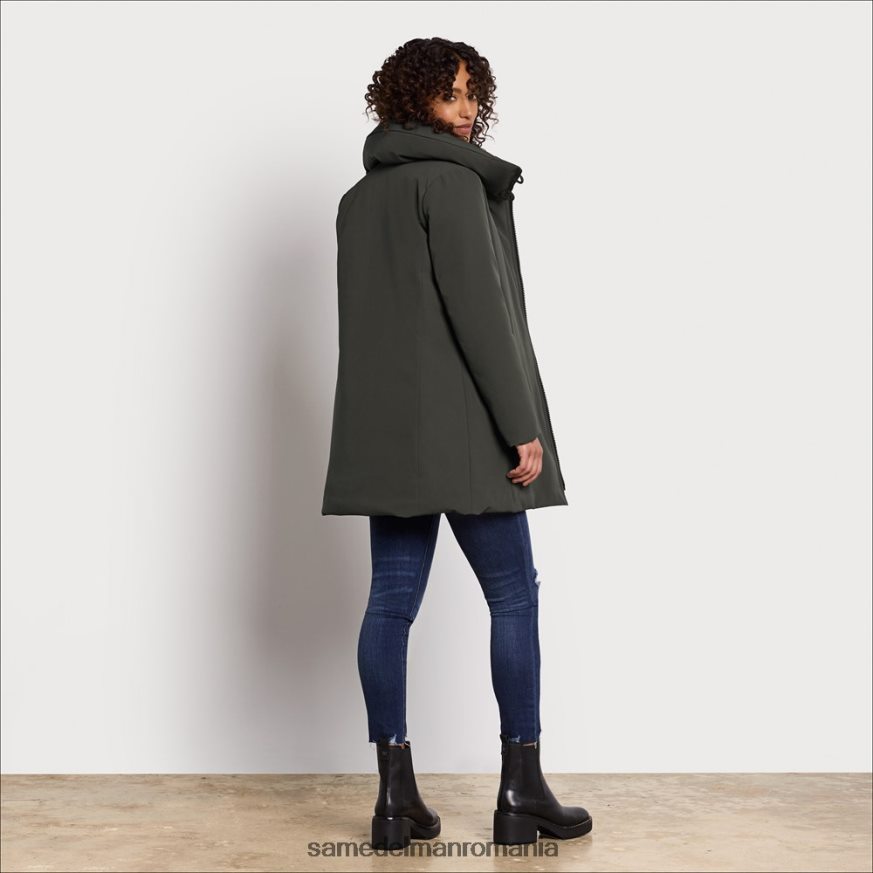 Sam Edelman îmbrăcăminte loden femei jachetă cacoon matlasată HN448Z1265