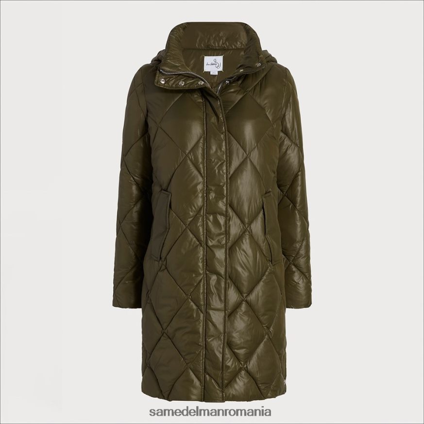 Sam Edelman îmbrăcăminte măslin toscan femei jachetă matlasată HN448Z1264