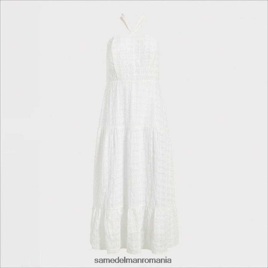 Sam Edelman îmbrăcăminte alb femei rochie maxi in carouri HN448Z1092