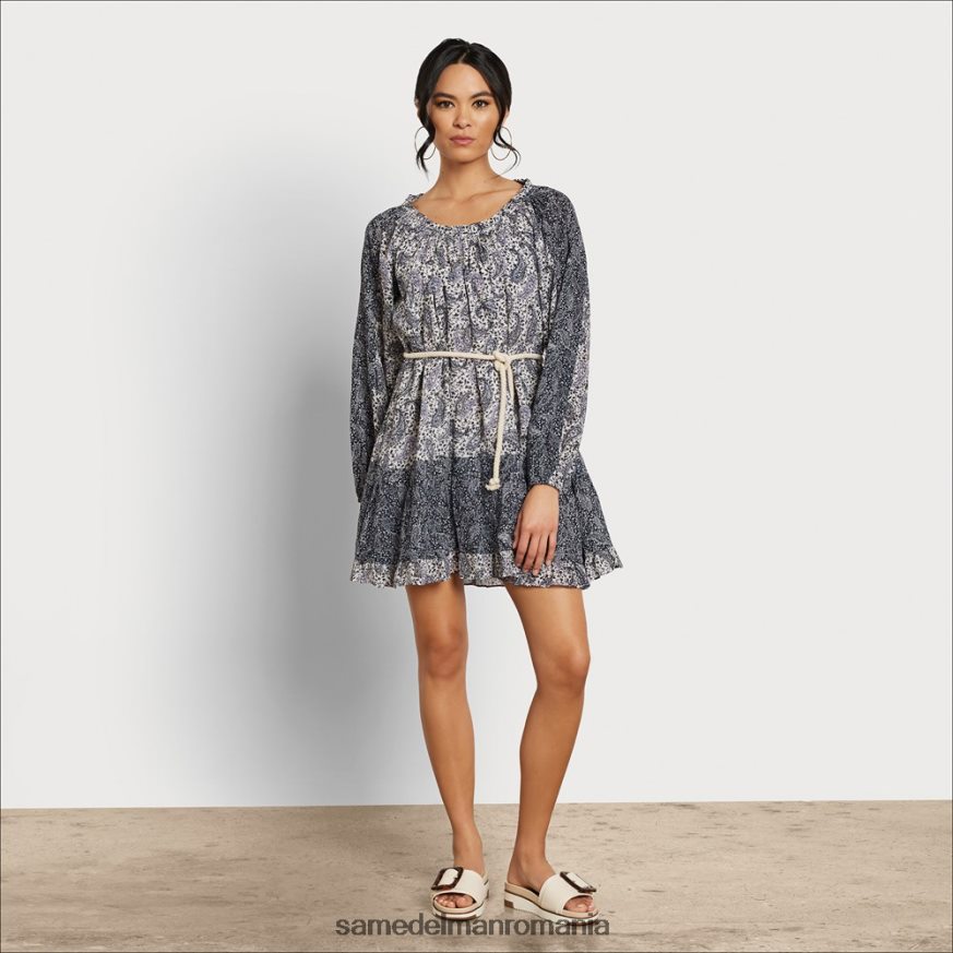 Sam Edelman îmbrăcăminte albastru floral femei rochie mini rainy HN448Z1204