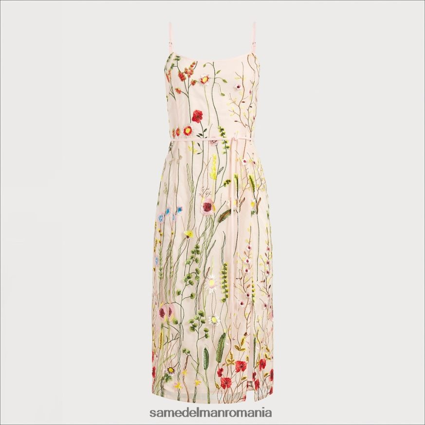 Sam Edelman îmbrăcăminte ecru femei rochie cu broderie florala HN448Z1066