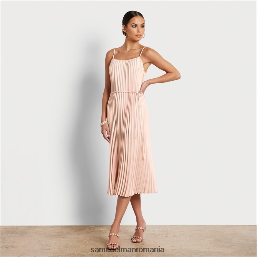 Sam Edelman îmbrăcăminte fard de obraz femei rochie midi plisată HN448Z1115