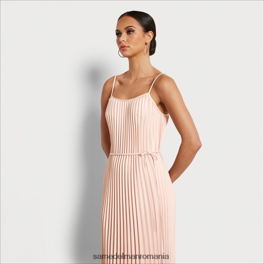 Sam Edelman îmbrăcăminte fard de obraz femei rochie midi plisată HN448Z1115