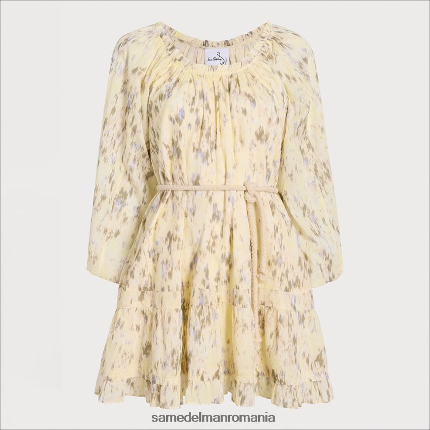 Sam Edelman îmbrăcăminte floral galben femei rochie mini rainy HN448Z1181