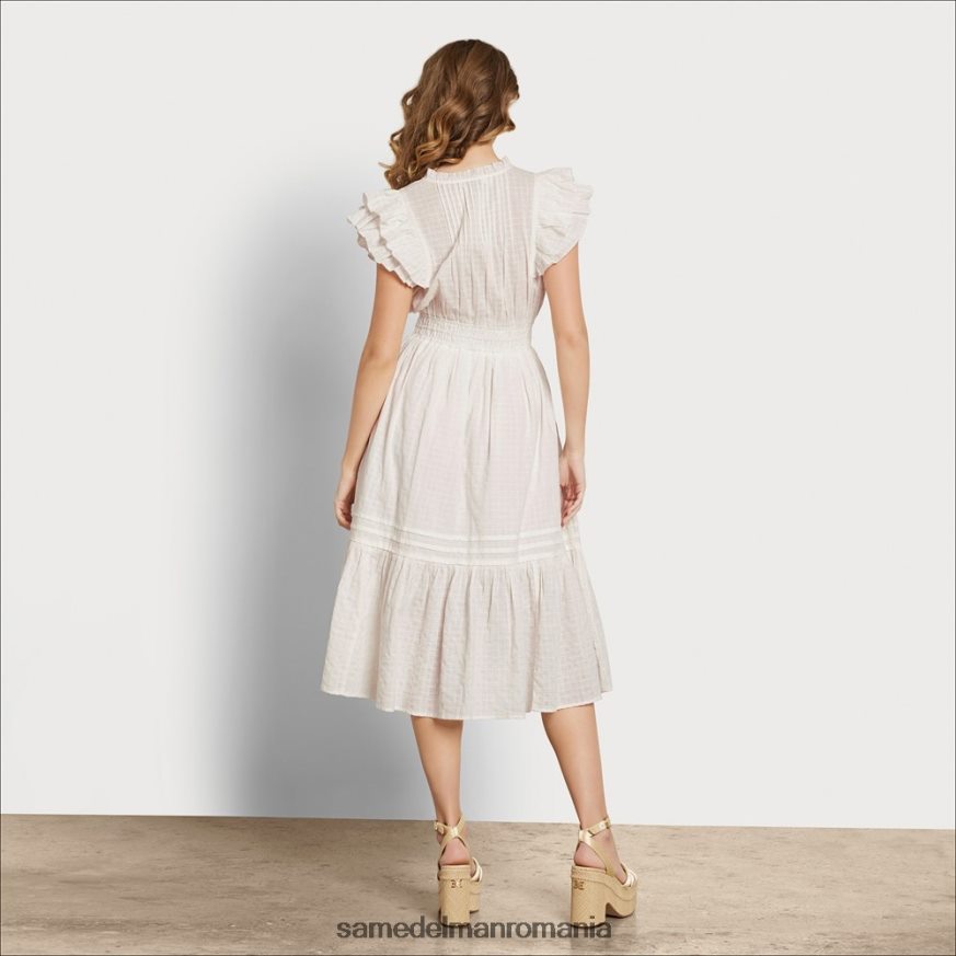 Sam Edelman îmbrăcăminte gardenie femei rochie midi kenna HN448Z1101