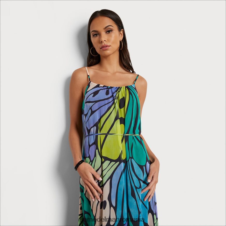 Sam Edelman îmbrăcăminte multi negru femei rochie maxi fluture HN448Z1097