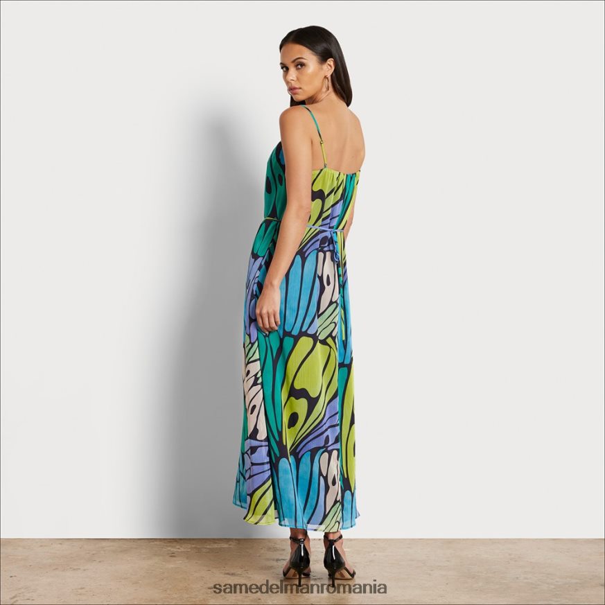 Sam Edelman îmbrăcăminte multi negru femei rochie maxi fluture HN448Z1097