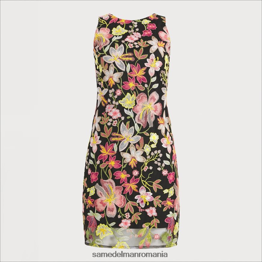 Sam Edelman îmbrăcăminte piersic multi femei rochie mini cu flori brodate HN448Z1091