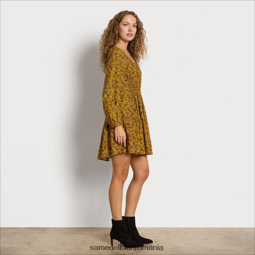 Sam Edelman îmbrăcăminte ulei de masline femei rochie lora mini HN448Z1236