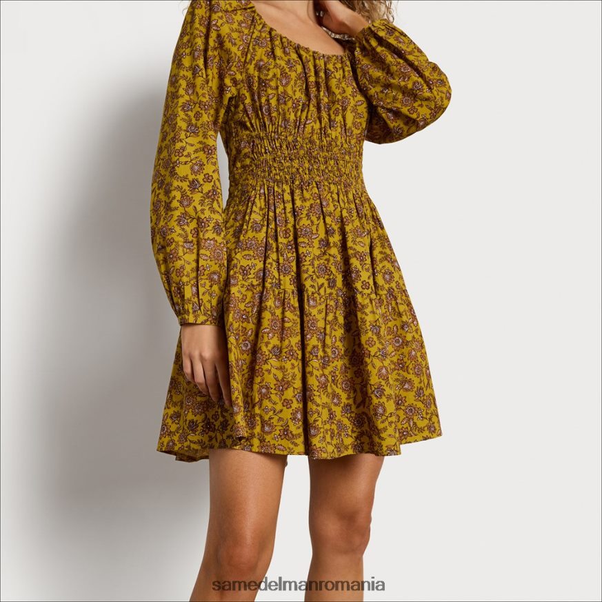 Sam Edelman îmbrăcăminte ulei de masline femei rochie lora mini HN448Z1236