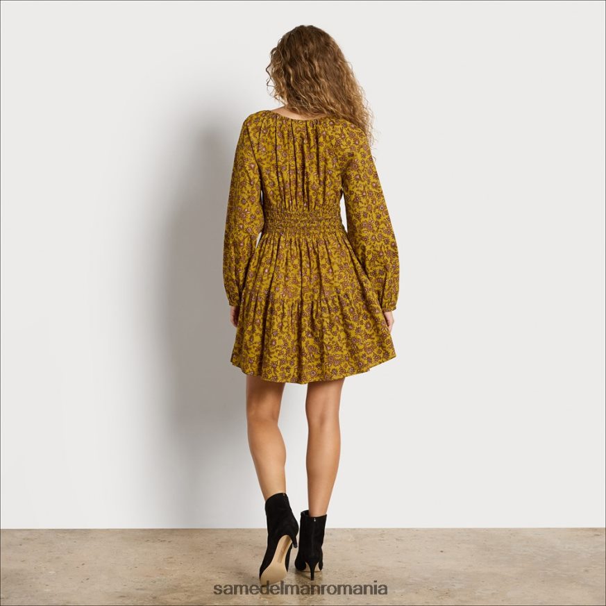 Sam Edelman îmbrăcăminte ulei de masline femei rochie lora mini HN448Z1236