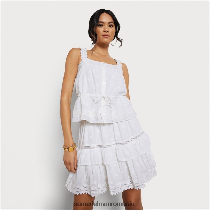 Sam Edelman îmbrăcăminte alb femei adeline tank HN448Z1217