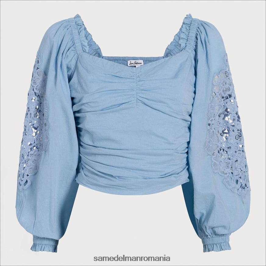 Sam Edelman îmbrăcăminte cambray femei top cu mânecă lungă stevie ruch HN448Z1177