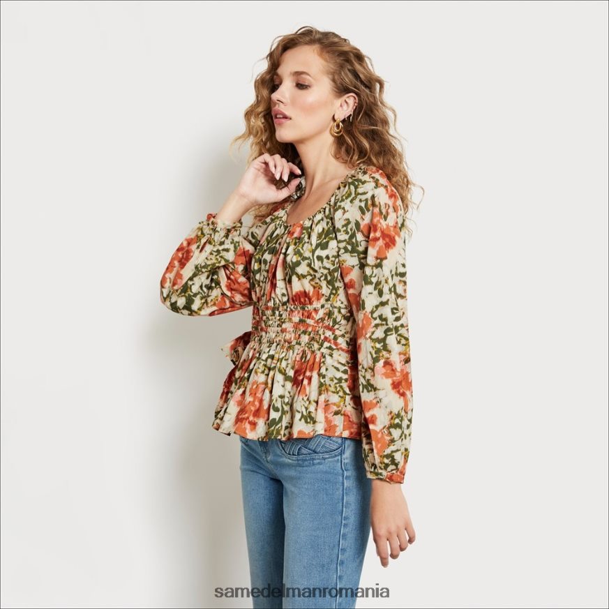 Sam Edelman îmbrăcăminte crâng de ciulini femei top cilian cu maneca lunga HN448Z1251