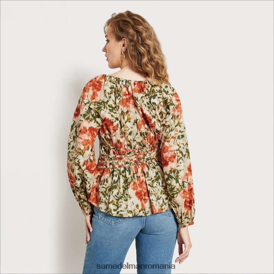 Sam Edelman îmbrăcăminte crâng de ciulini femei top cilian cu maneca lunga HN448Z1251