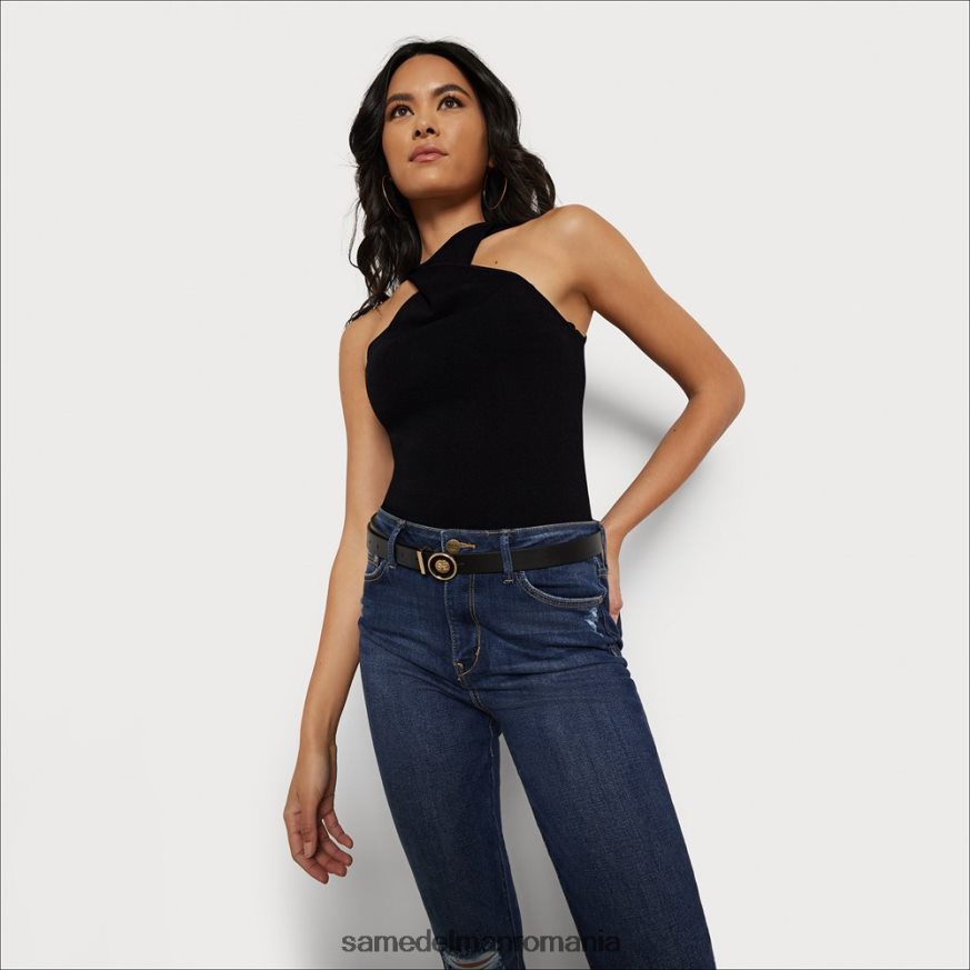 Sam Edelman îmbrăcăminte negru femei abril pulover tanc HN448Z1193