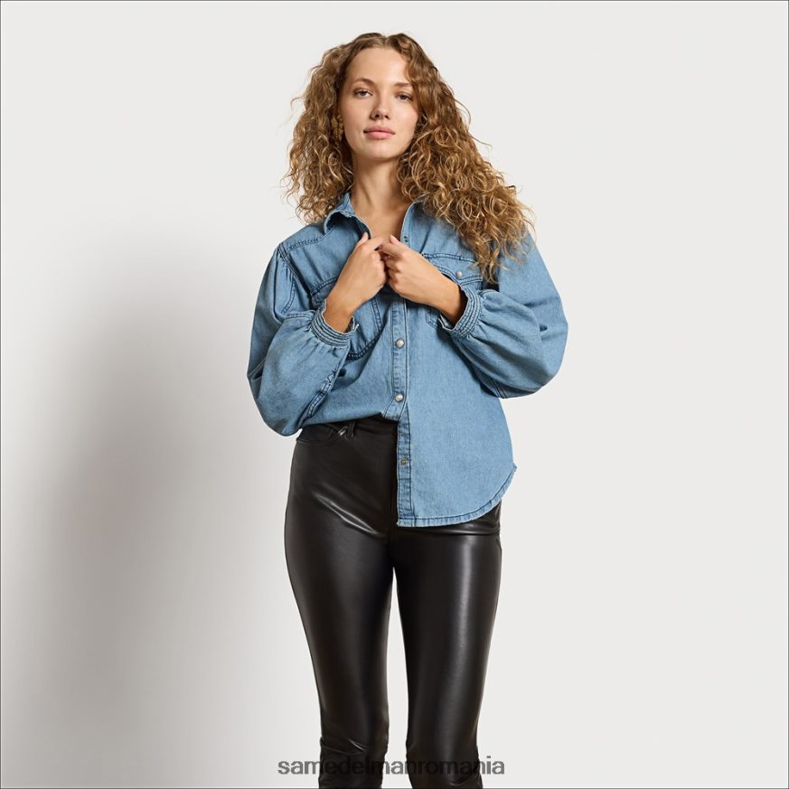 Sam Edelman îmbrăcăminte palisade femei cămașă din denim farah HN448Z1234