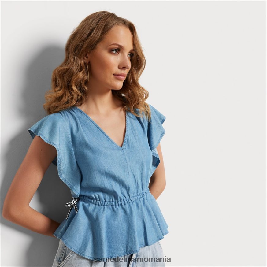 Sam Edelman îmbrăcăminte rockaway femei top cu mânecă scurtă binx HN448Z1186