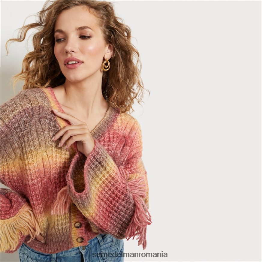 Sam Edelman îmbrăcăminte rubarbă femei pulover elon HN448Z1260