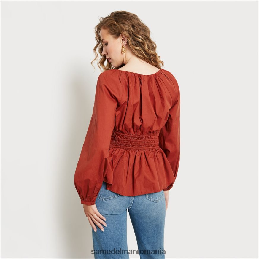 Sam Edelman îmbrăcăminte turtă dulce femei top cilian cu maneca lunga HN448Z1261