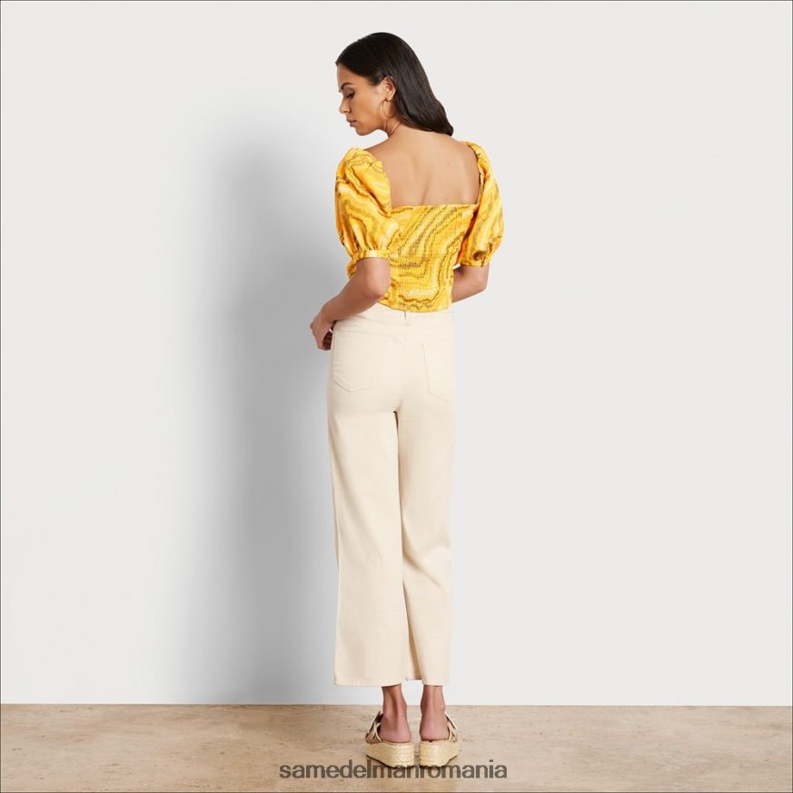 Sam Edelman îmbrăcăminte wrm caise femei top cu mânecă scurtă Karen HN448Z1216