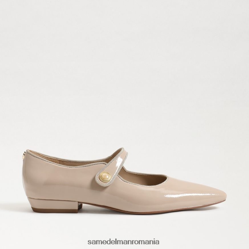 Sam Edelman încălţăminte brevet chai latte femei jene mary jane vârf ascuțit plat HN448Z543