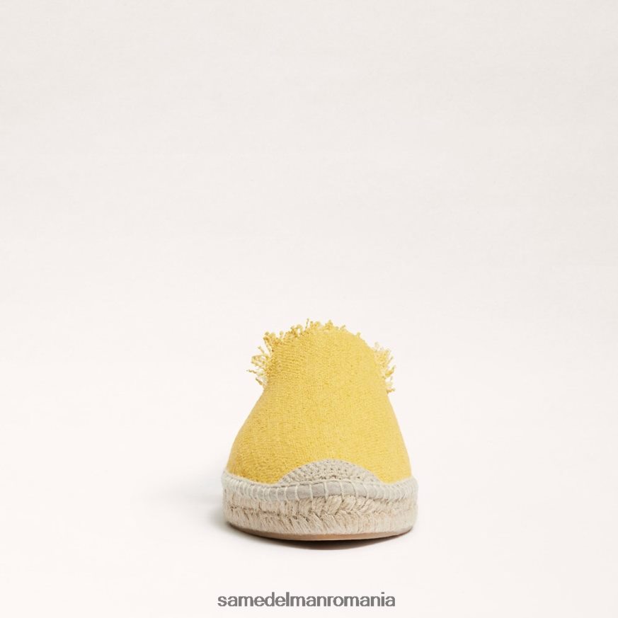 Sam Edelman încălţăminte galben femei fernanda espadrille mule HN448Z644
