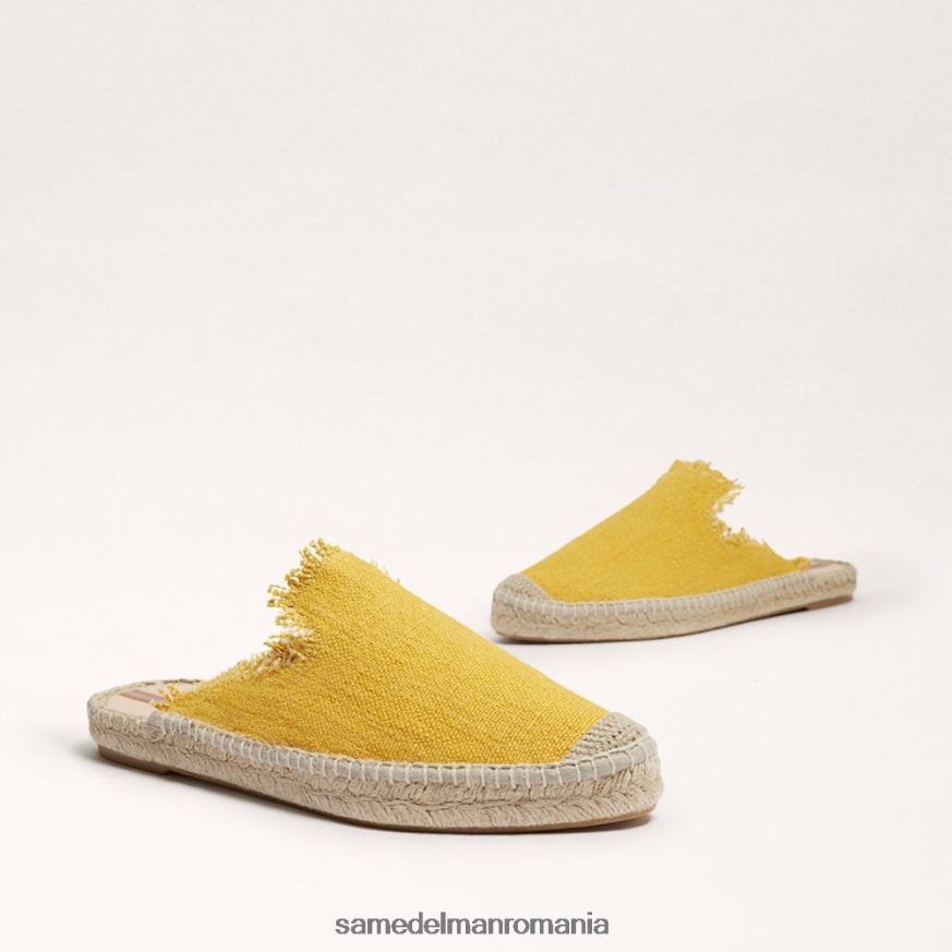 Sam Edelman încălţăminte galben femei fernanda espadrille mule HN448Z644