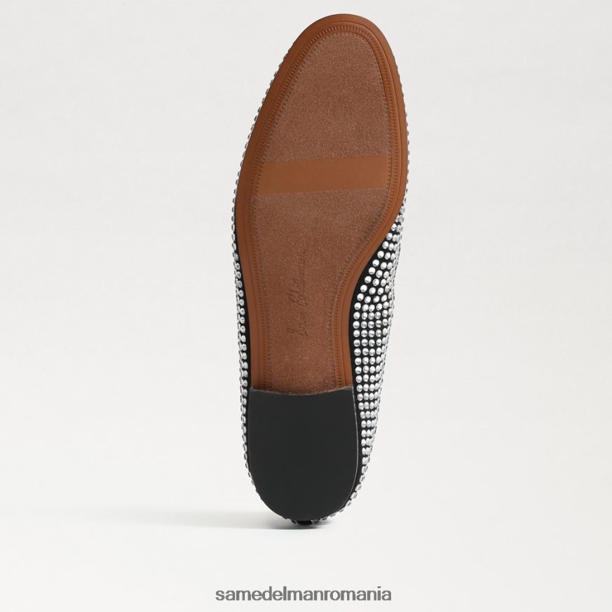 Sam Edelman încălţăminte strălucire neagră femei mocasnic loraine glitz HN448Z718