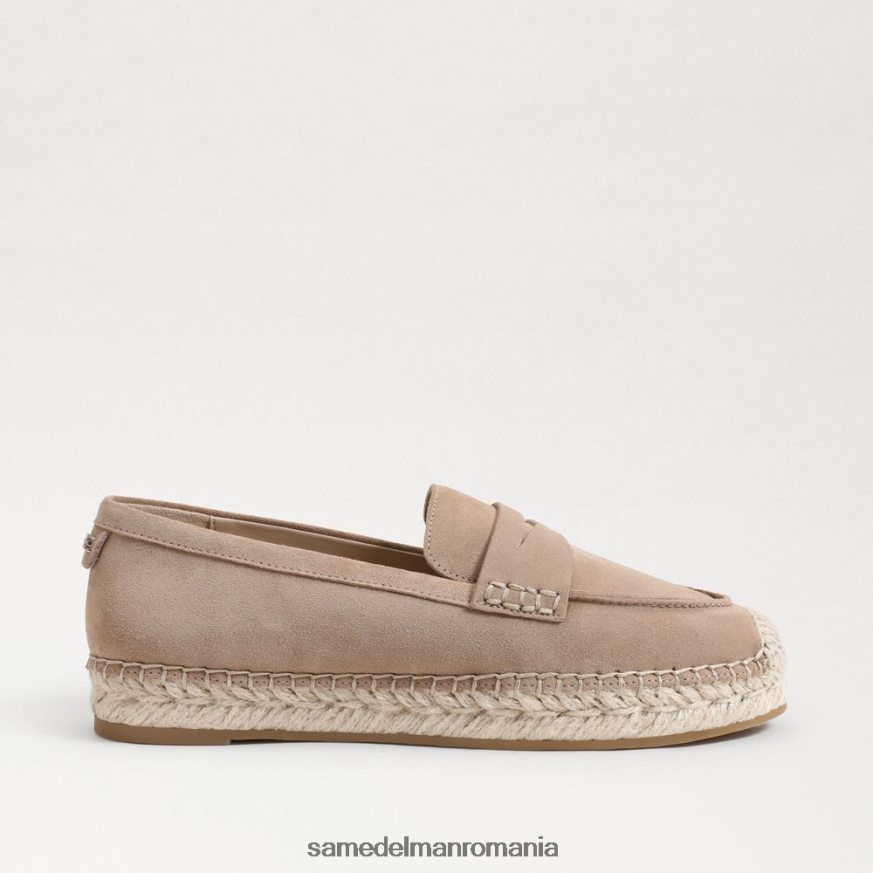 Sam Edelman încălţăminte toscan taupe femei loafer plat kai espadrile HN448Z205