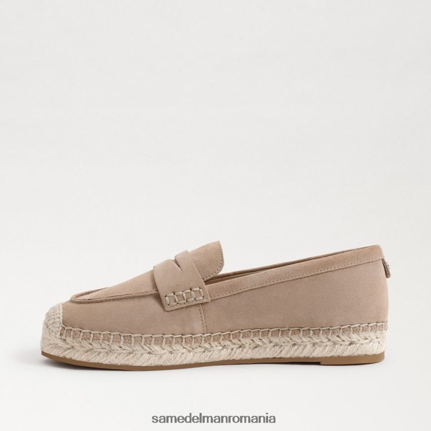 Sam Edelman încălţăminte toscan taupe femei loafer plat kai espadrile HN448Z205