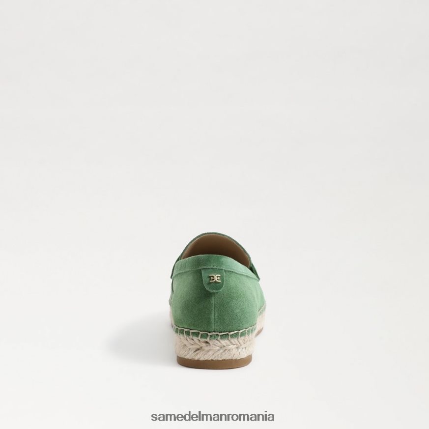 Sam Edelman încălţăminte verde cimbru femei loafer plat kai espadrile HN448Z204