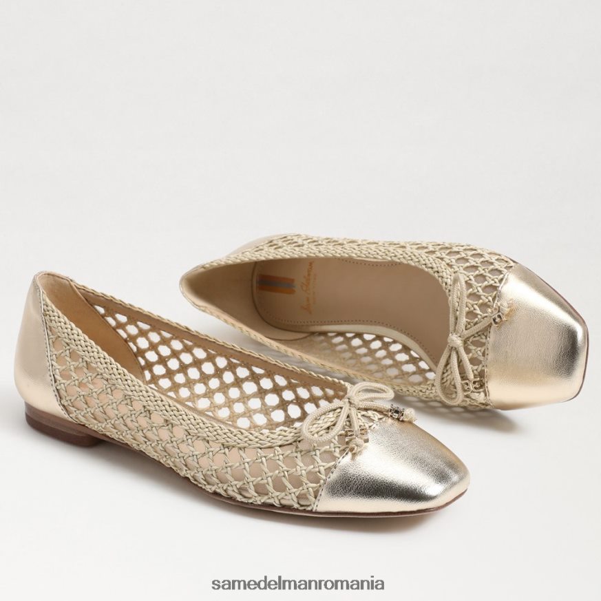 Sam Edelman încălţăminte albit natural femei mai balet plat HN448Z372