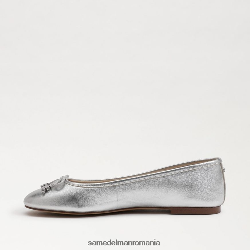 Sam Edelman încălţăminte argint moale femei felicia luxe balet flat HN448Z290
