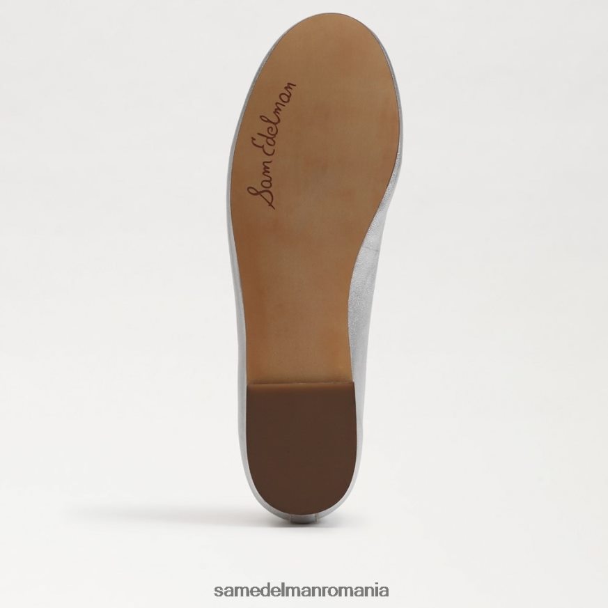 Sam Edelman încălţăminte argint moale femei felicia luxe balet flat HN448Z290
