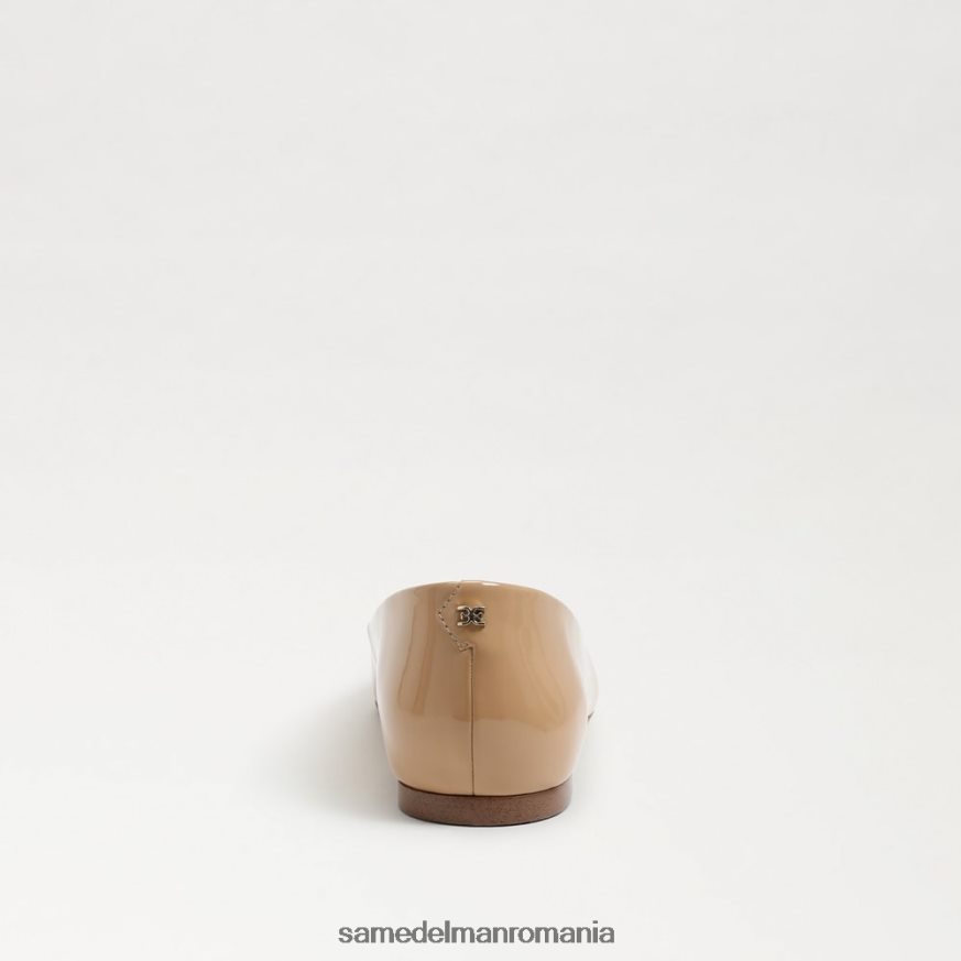 Sam Edelman încălţăminte brevet de nisip auriu femei wanda deget ascutit plat HN448Z482