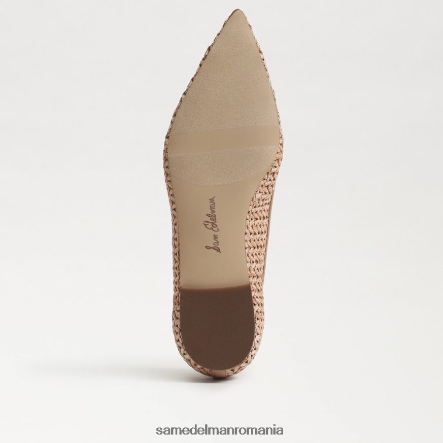Sam Edelman încălţăminte bronz cald femei wanda deget ascutit plat HN448Z478