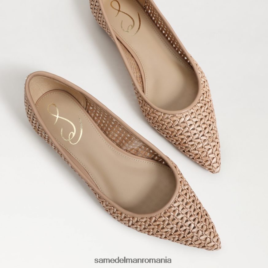 Sam Edelman încălţăminte bronz cald femei wanda deget ascutit plat HN448Z478