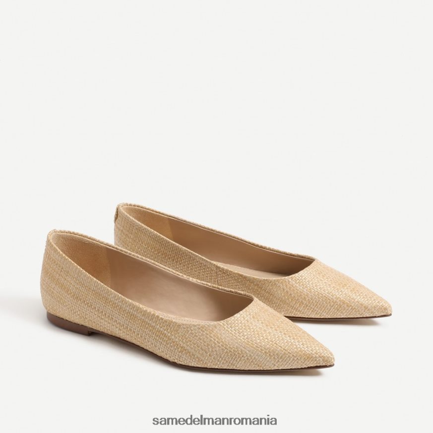 Sam Edelman încălţăminte lemn de fag albit femei wanda deget ascutit plat HN448Z480