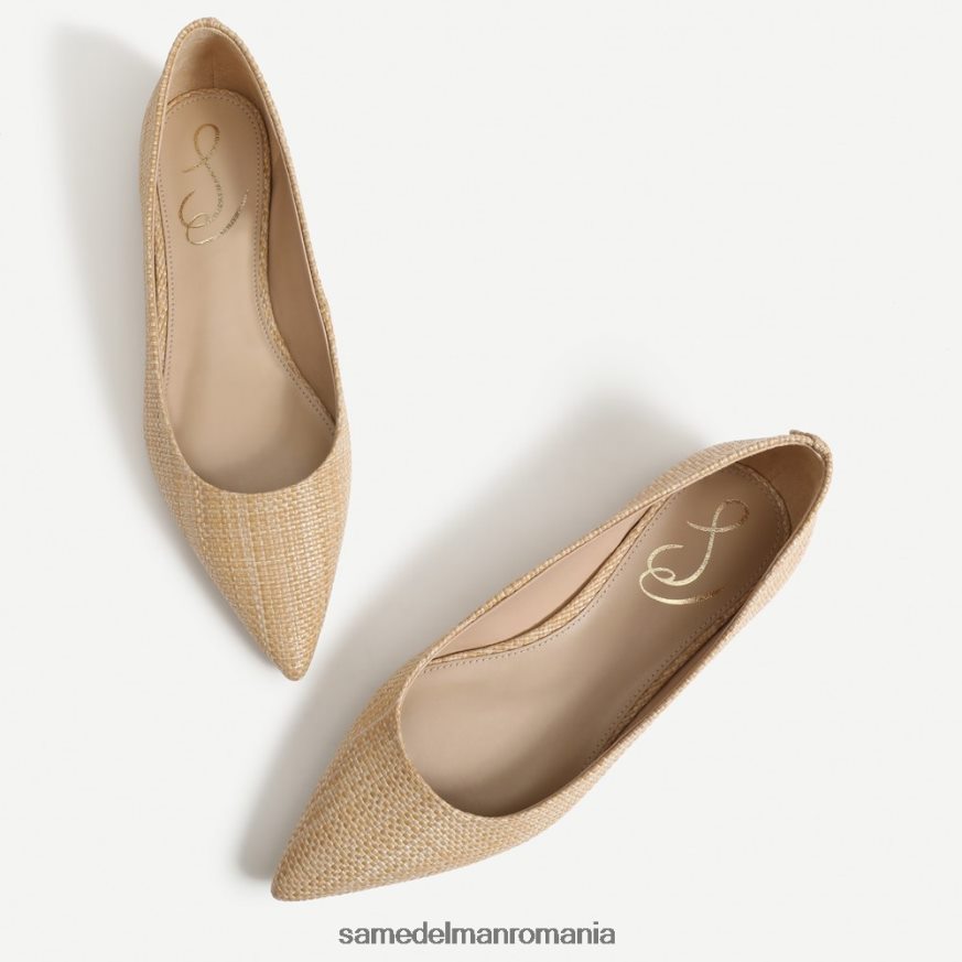 Sam Edelman încălţăminte lemn de fag albit femei wanda deget ascutit plat HN448Z480