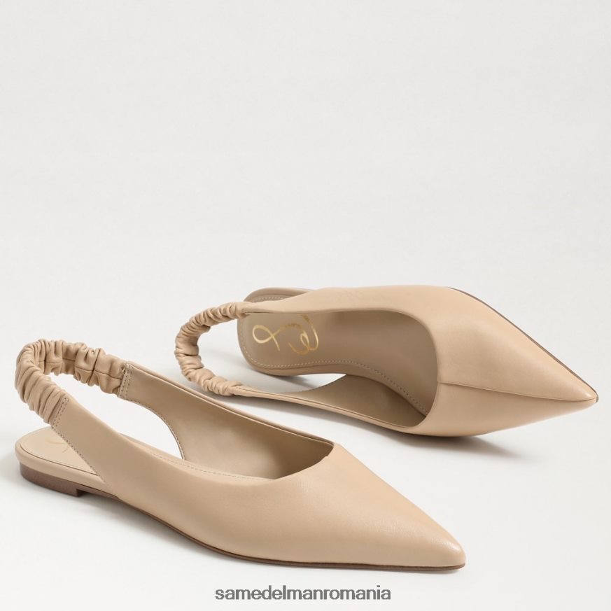 Sam Edelman încălţăminte macadamia femei whitney slingback vârf ascuțit plat HN448Z738