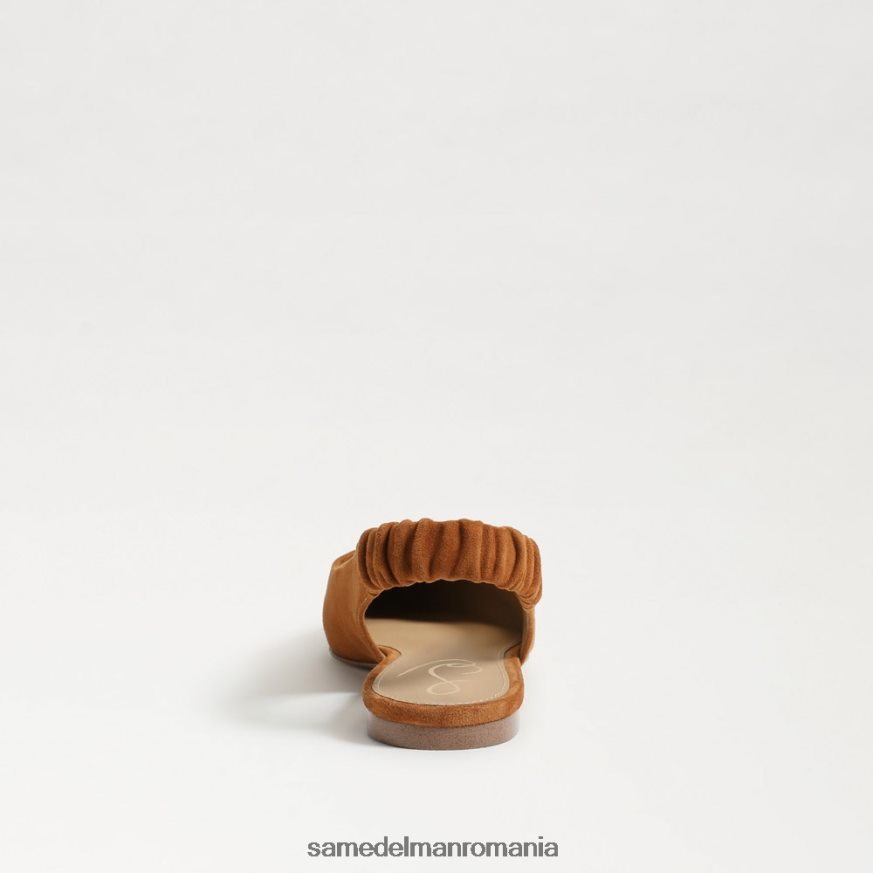 Sam Edelman încălţăminte maro de frontieră femei whitney slingback vârf ascuțit plat HN448Z739