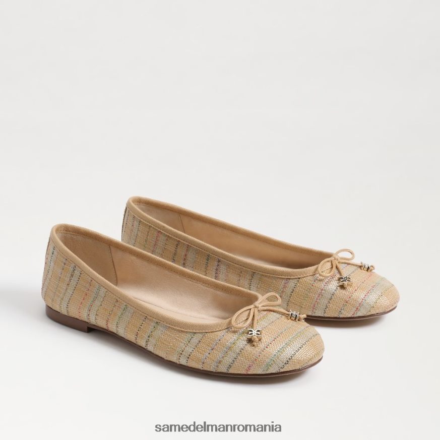 Sam Edelman încălţăminte multi rafie naturala femei felicia luxe balet flat HN448Z281