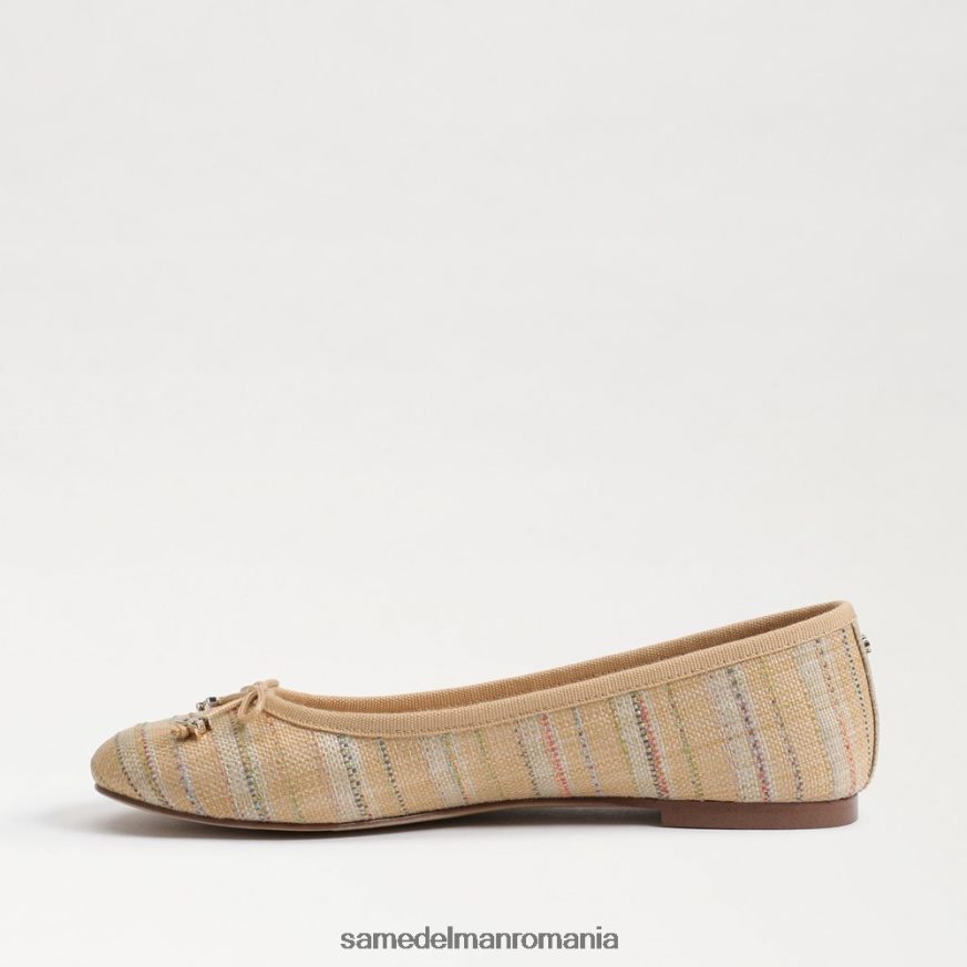 Sam Edelman încălţăminte multi rafie naturala femei felicia luxe balet flat HN448Z281