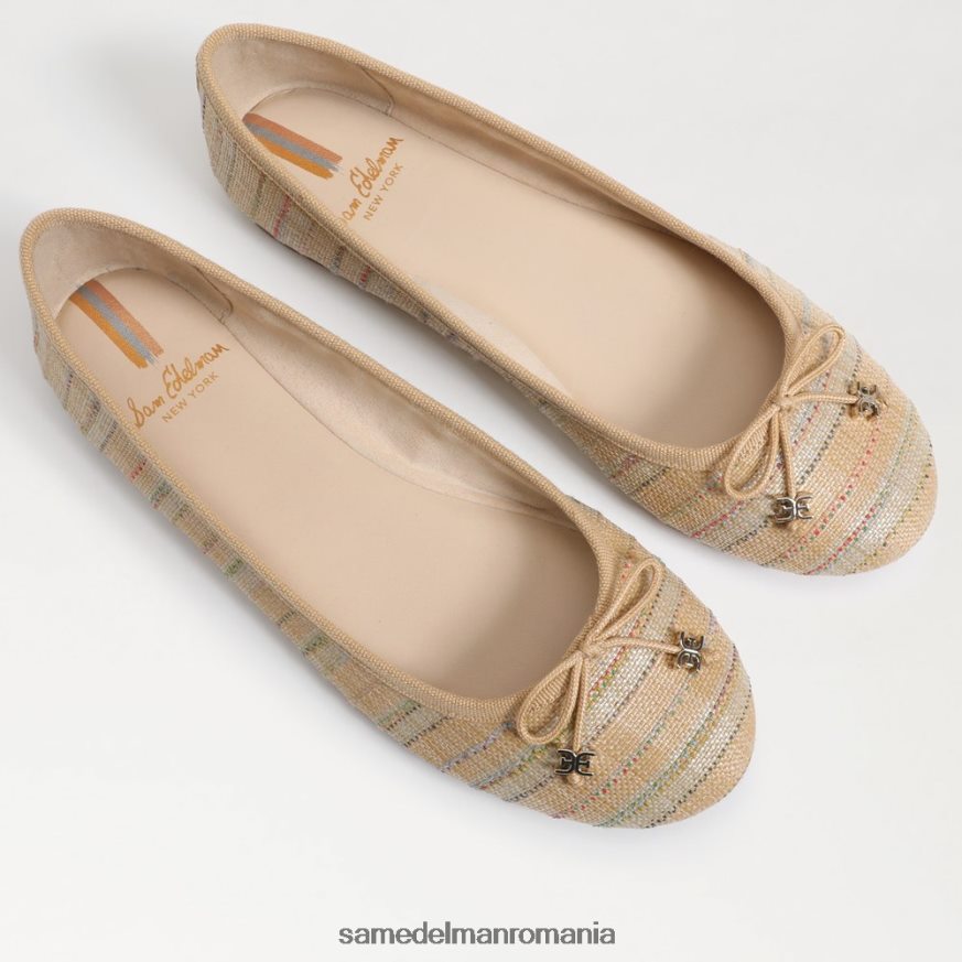 Sam Edelman încălţăminte multi rafie naturala femei felicia luxe balet flat HN448Z281