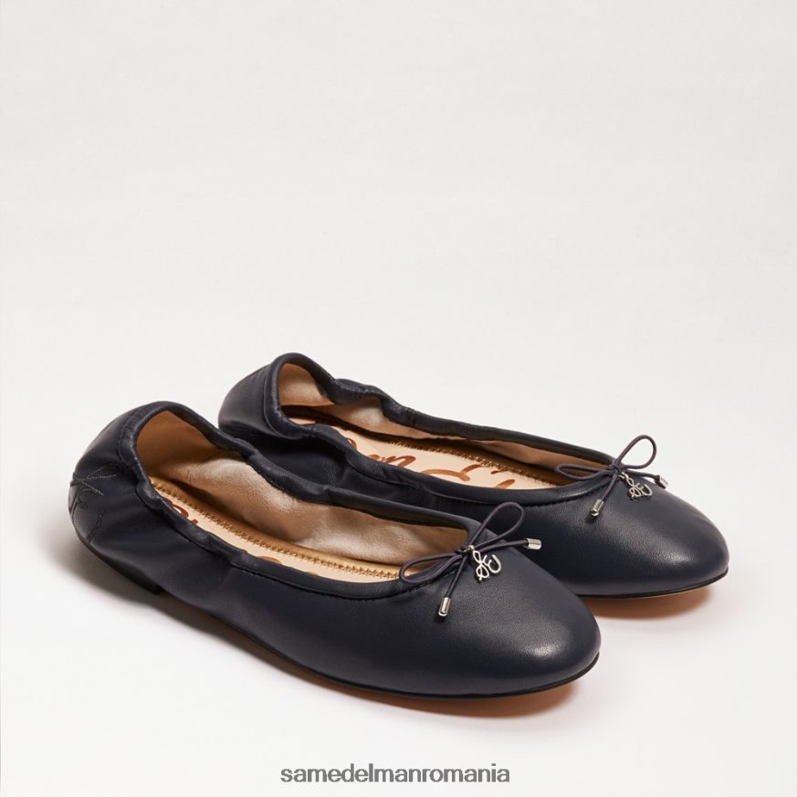 Sam Edelman încălţăminte piele bleumarin femei felicia balet flat HN448Z126