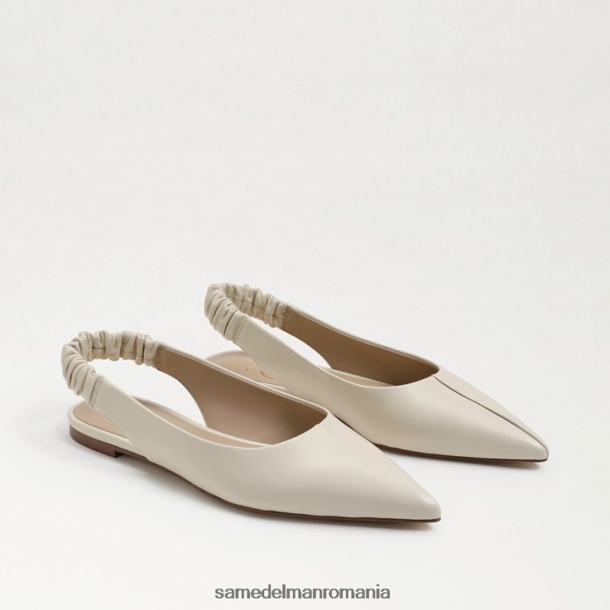 Sam Edelman încălţăminte piele de fildeș modernă femei whitney slingback vârf ascuțit plat HN448Z737