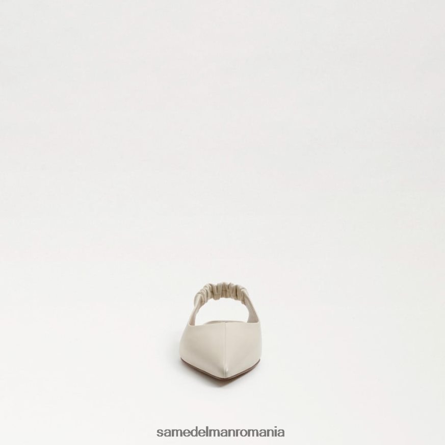 Sam Edelman încălţăminte piele de fildeș modernă femei whitney slingback vârf ascuțit plat HN448Z737