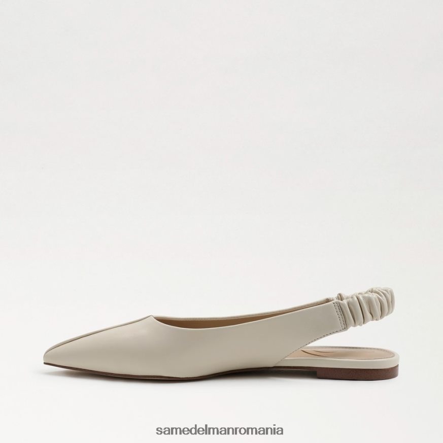 Sam Edelman încălţăminte piele de fildeș modernă femei whitney slingback vârf ascuțit plat HN448Z737