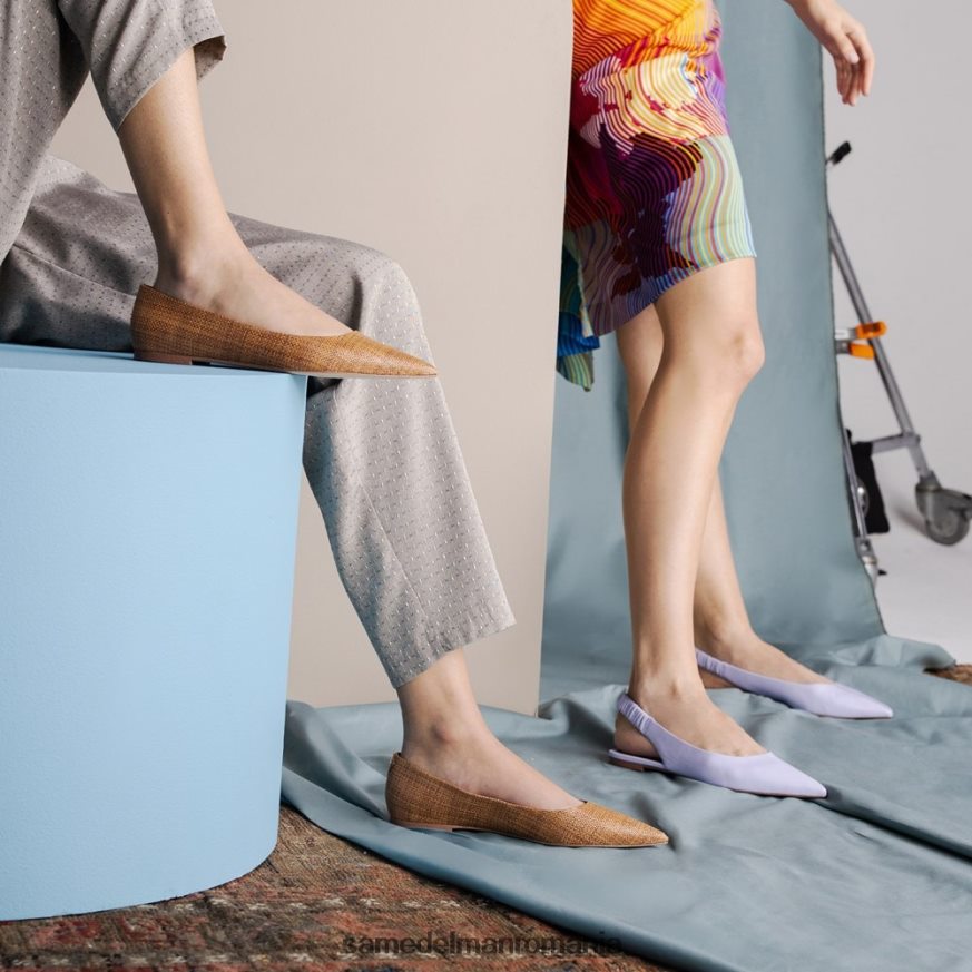 Sam Edelman încălţăminte piele de fildeș modernă femei whitney slingback vârf ascuțit plat HN448Z737